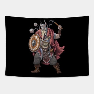 Nordic Viking Warrior Tapestry