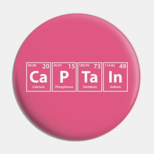 Captain Elements Spelling Pin