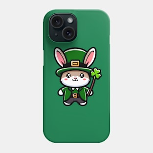 St Patrick's day bunny Phone Case