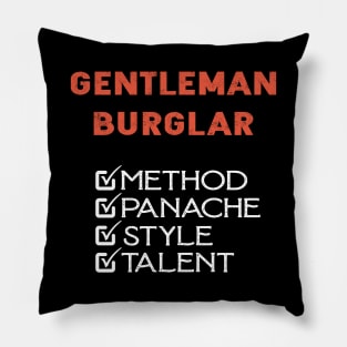 Arsène Lupin Gentleman Burglar Pillow