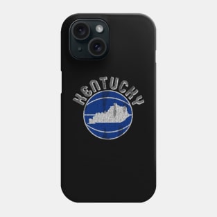 Kentucky Throwback Basketball Phone Case