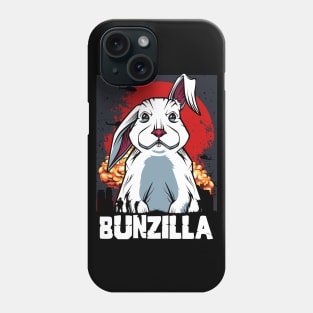 Bunny - Bunzilla Funny Japanese Movie Monster Rabbit Phone Case