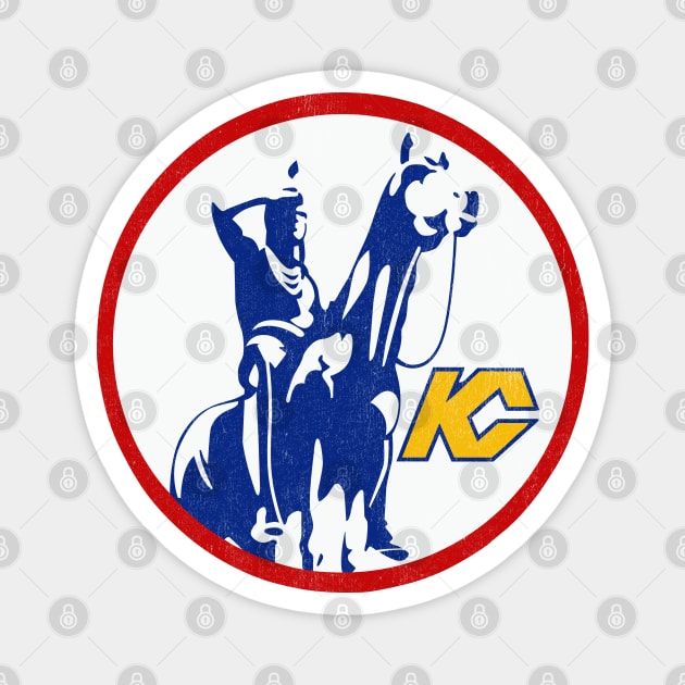 Defunct - Kansas City Scouts Hockey 1974 Magnet by LocalZonly