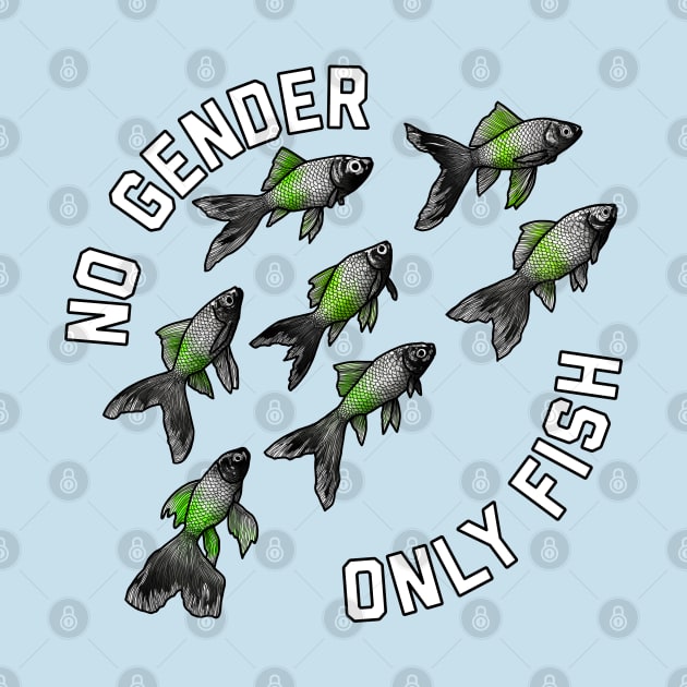 No Gender Only Fish Agender by Art by Veya