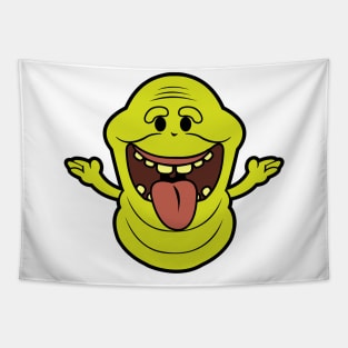 Slimer Ghostbuster Tapestry