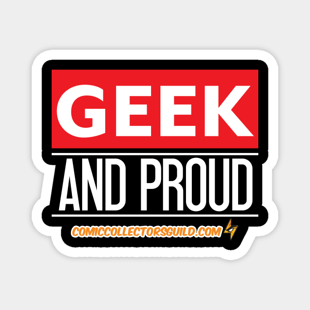 CCG Geek Magnet by Comic Collectors Guild 