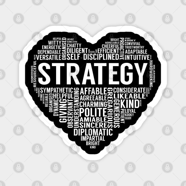 Strategy Heart Magnet by LotusTee