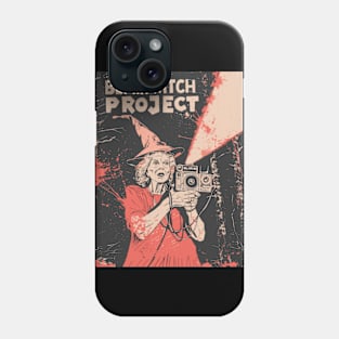 Funny Vintage Horror Movie Parody - Blair Witch Project Phone Case