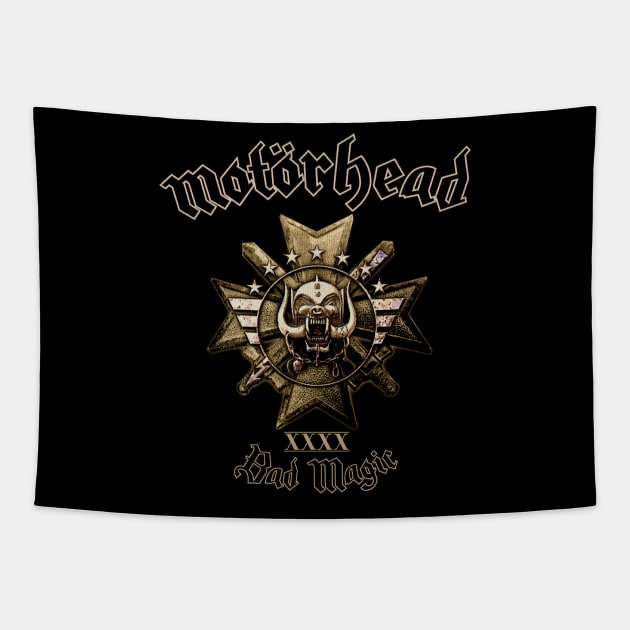 Metal Legends Motorhead's Timeless Onstage Power Tapestry by Silly Picture