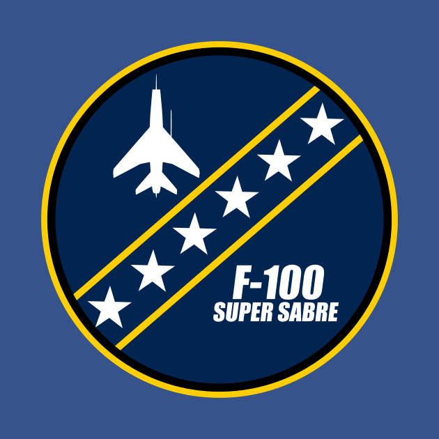 F-100 Super Sabre by Tailgunnerstudios