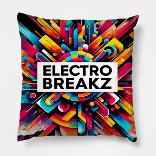 Electro Breakz - House Music Pillow