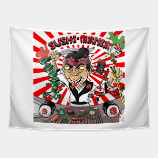 Sushi-Mania Pinball Tapestry