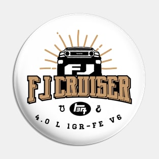 Fj Cruiser Shirt Pin