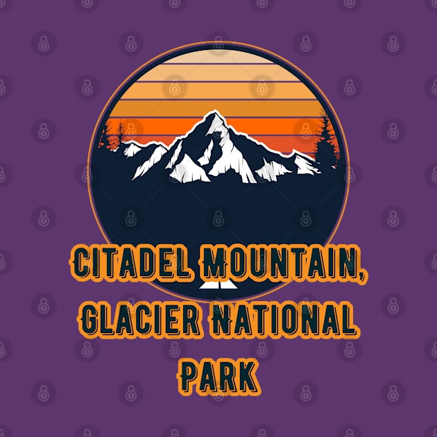 Citadel Mountain, Glacier National Park by Canada Cities