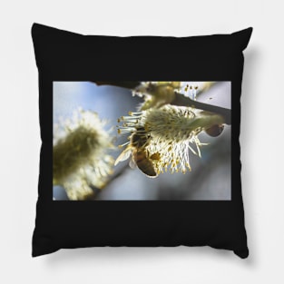 Spring is a hive of activity Pillow