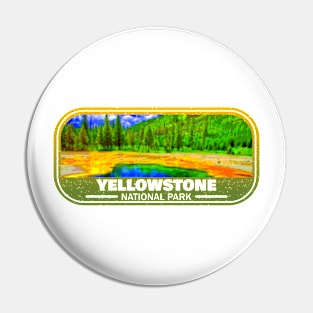 Yellowstone National Park, America Pin