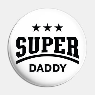 Super Daddy (Black) Pin