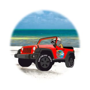 Manatee Max and Southeast Jeeps T-Shirt