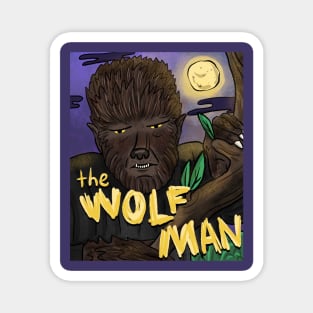 The Wolf Man Magnet