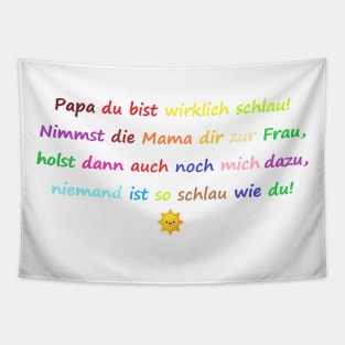 Alles Gute zum Vatertag Tapestry