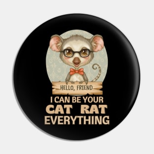 Opossum-lover Pin