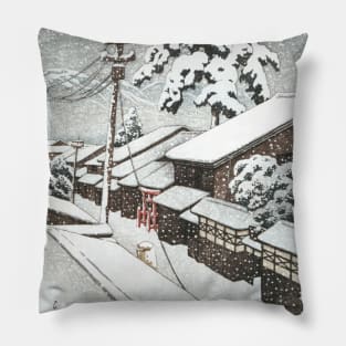 Miyazu in Tango by Kawase Hasui Pillow