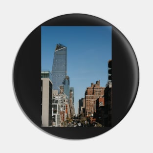 New York skyline Pin