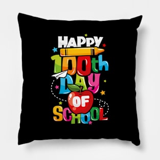 Happy 100Th Day Of School Teachers 100 Days Pillow