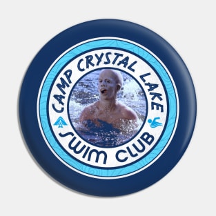 Camp Crystal Lake Swim Club Pin