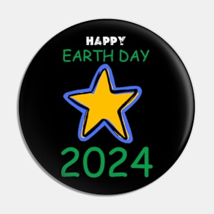 happy earth day 2024 gift april 22 Cute Teacher  Lover Rainbow Pin