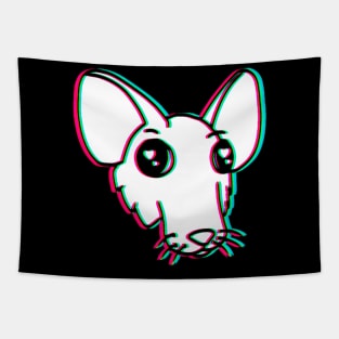 Rat Derp (Glitched Version) Tapestry