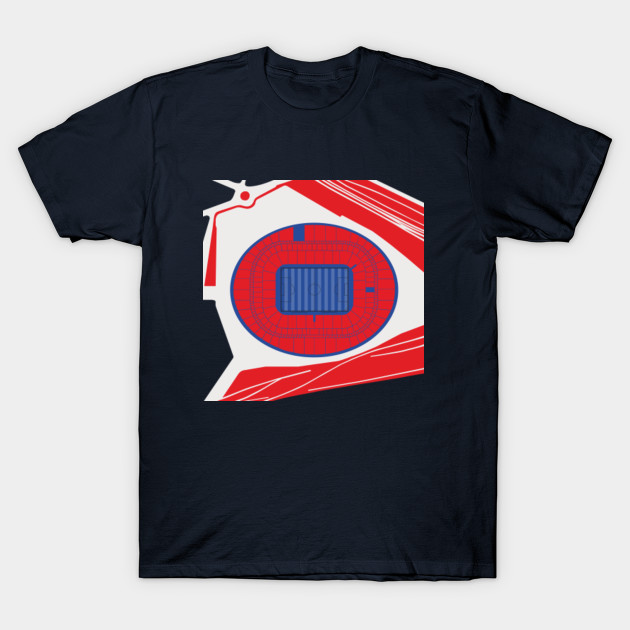 Emirates Football Stadium Overhead Arsenal Fc Arsenal T Shirt Teepublic