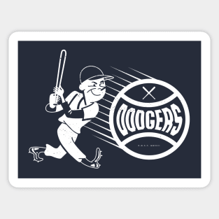 Justin Turner White Die Cut Vinyl Sticker | Dodger Monster | Baseball Art |  Dodgers Stickers