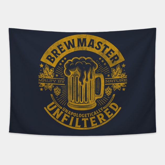 Brewmaster: Unapologetically Unfiltered Tapestry by APSketches