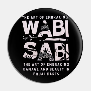 Wabi sabi art + quote for philosophy fans Pin