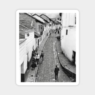 Vintage Photo of Quito Ecuador Magnet