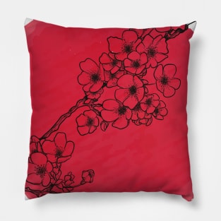 Cherry Blossom Pillow