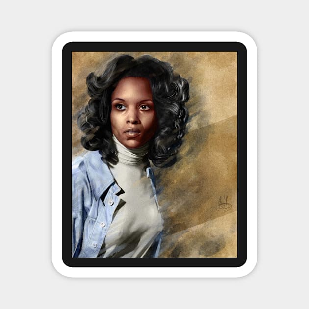 Seventies Divas: Brenda Sykes Magnet by micheleamadesi