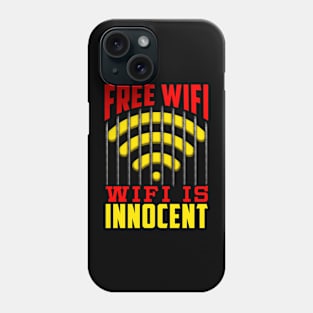 Free Wifi Funny Wireless Phone Case