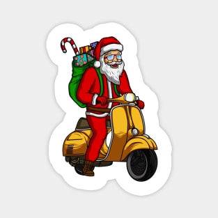 SANTA IS COMING Magnet