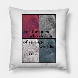 Inspired by A Darker Shade of Magic Dedication Pillow