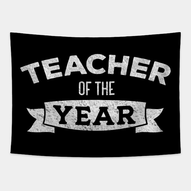 Teacher of the Year, Teacher Appreciation Gifts Tapestry by FruitflyPie