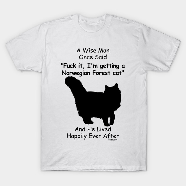 Funny Norwegian Forest Cat Gift For Men Norwegian Forest Cat