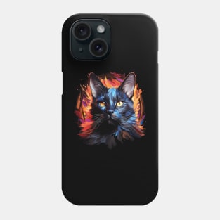 Tonkinese Cat Rainbow Phone Case