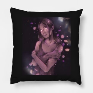 Eleanor Crain Haunting of Bly Manor Digital Illustration Pillow