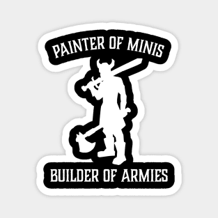 Wargaming Miniature Painting Minis Magnet