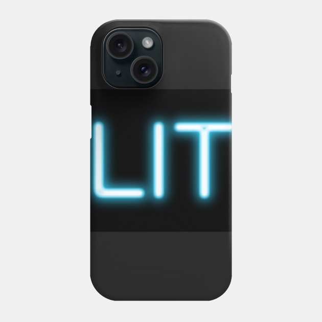 LIT FOR NO REASON Phone Case by giusi96