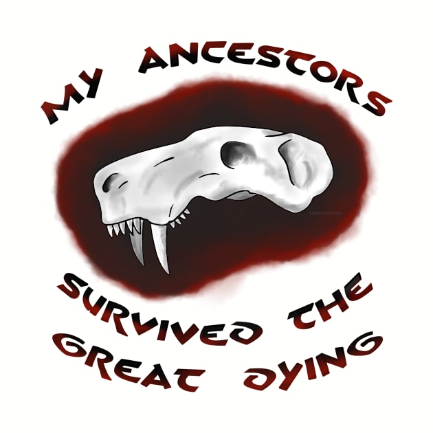 Survived the great dying by DEGLTOONS