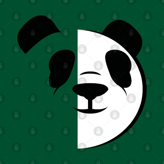 panda face art by FromBerlinGift