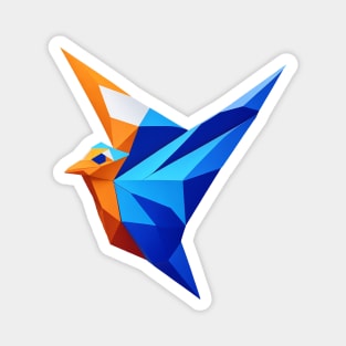 Tangram bird Magnet